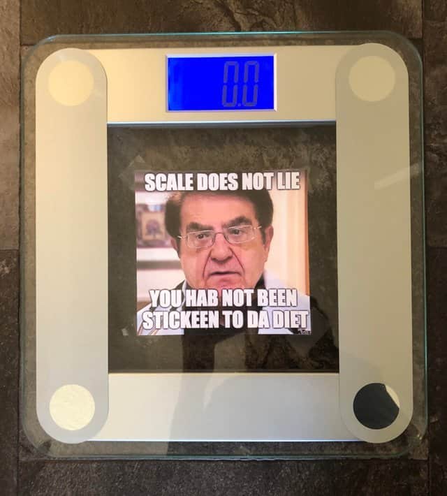 Image result for bathroom scale meme