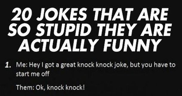 Top 22 Hilarious Stupid Jokes