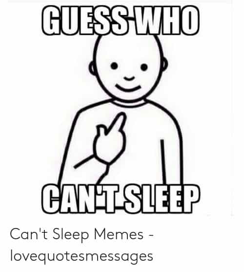 29 Impressive Cant Sleep Memes – Memes Feel