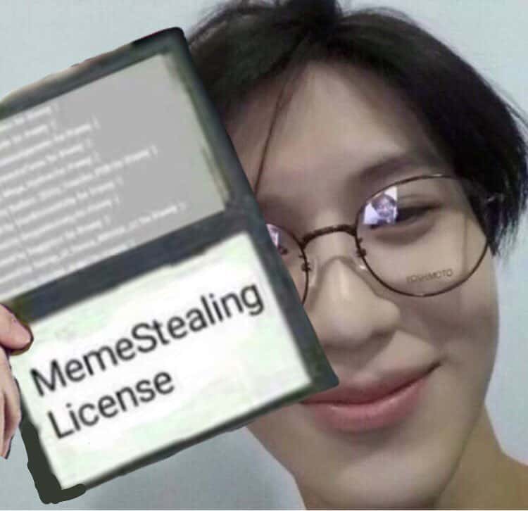 33 Meme Stealing License 25