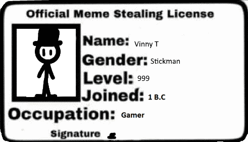33 Meme Stealing License 3