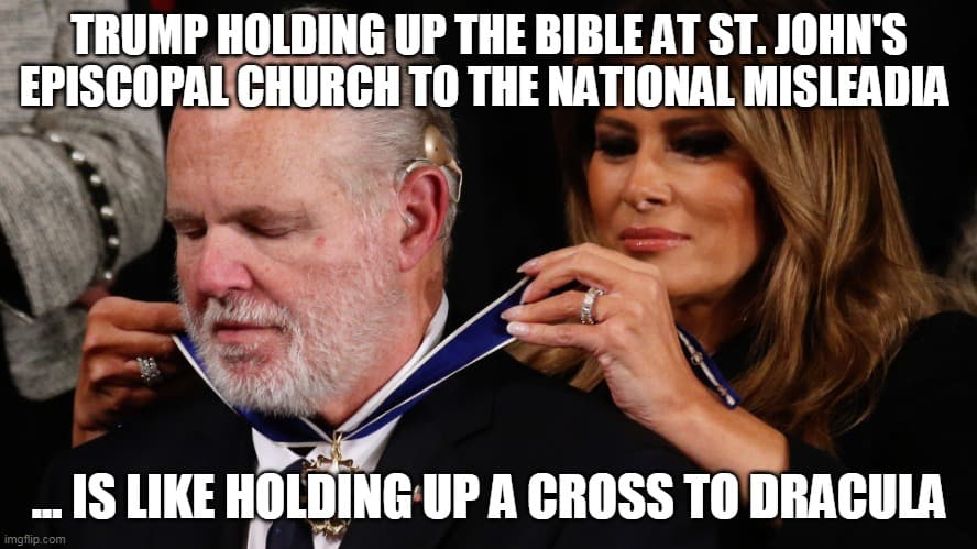 27 Trump Holding Bible Meme 2