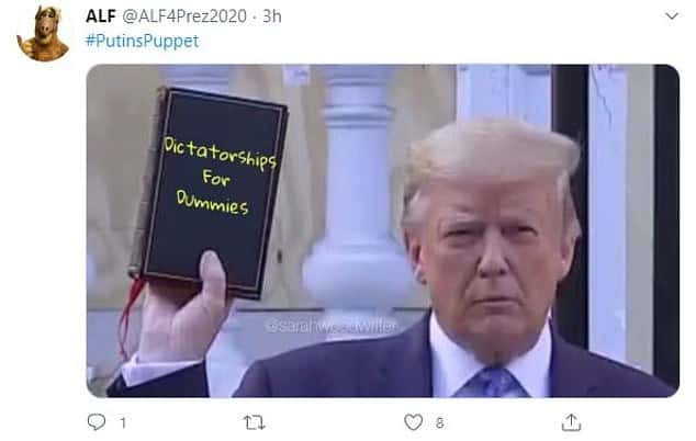 27 Trump Holding Bible Meme 7