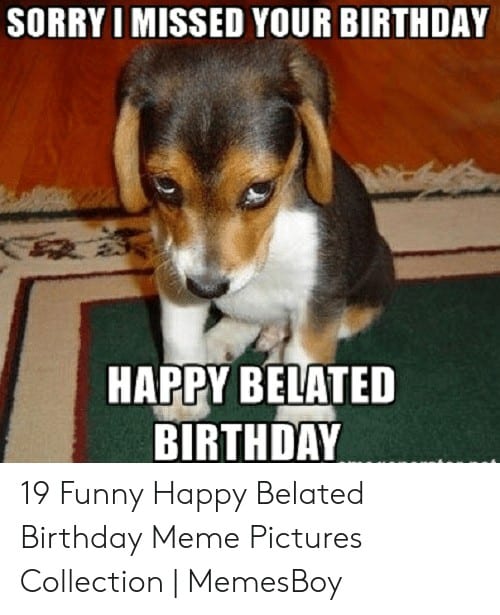 33 belated birthday meme 7 1