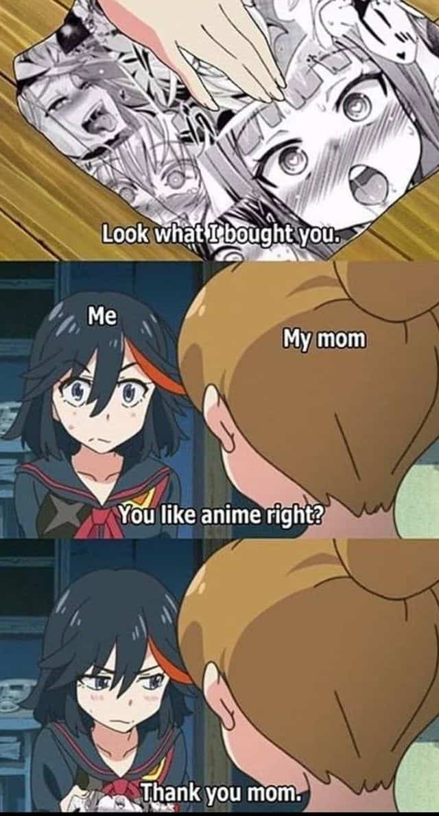 You like anime