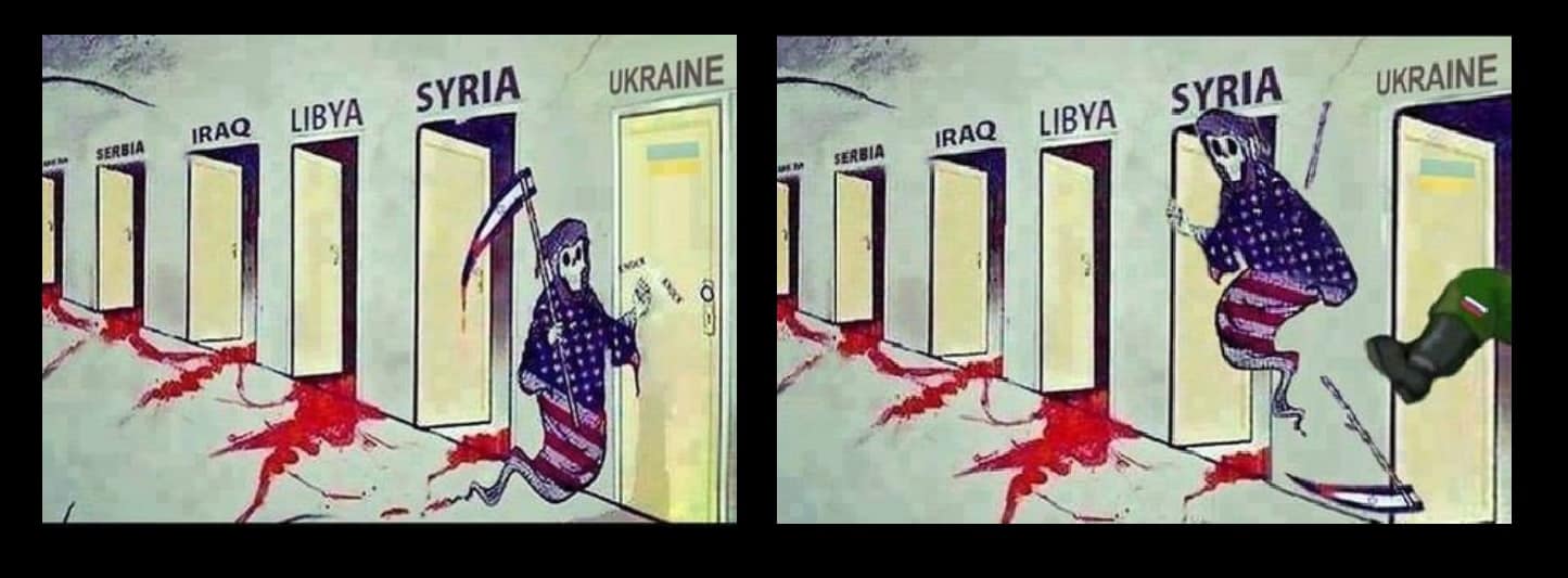 ukraine war memes Pro Russia Cartoon
