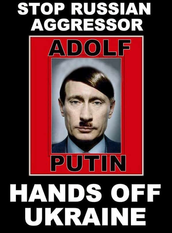 ukraine war memes PutinasHitler