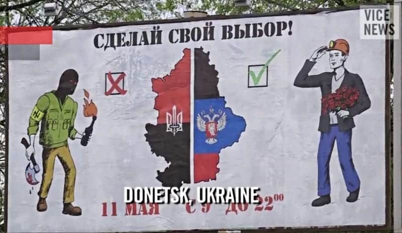 ukraine war memes donetskBillboard referendums
