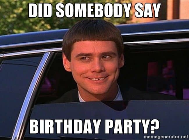 Birthday Party meme