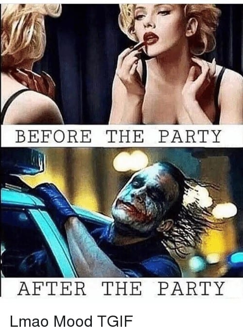 Funny party meme 1