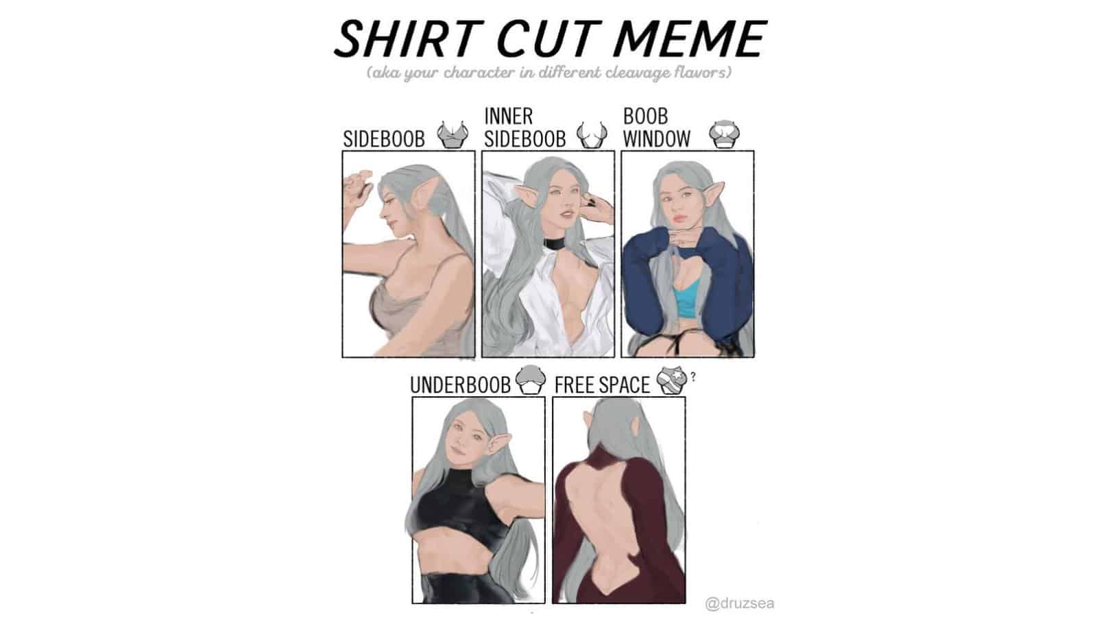Shirt Cut Meme 2