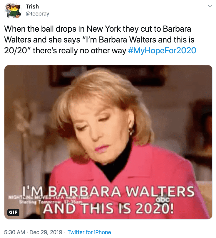 Barbara Walters meme