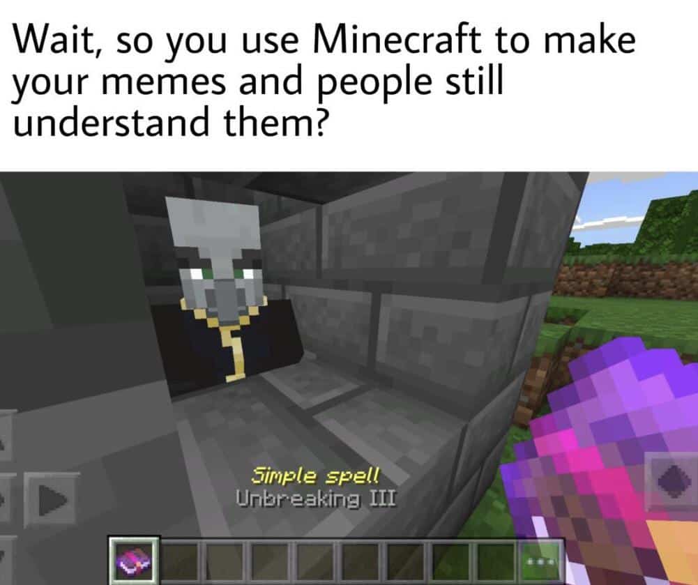Minecraft Whats in your pocket