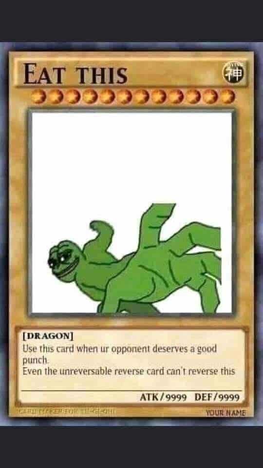 uno #reverse #red  Funny yugioh cards, Uno cards, Memes