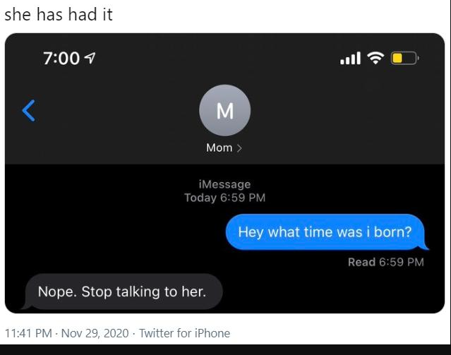 29+ Mom what time was i born meme