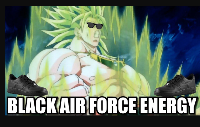 Black air forces meme13