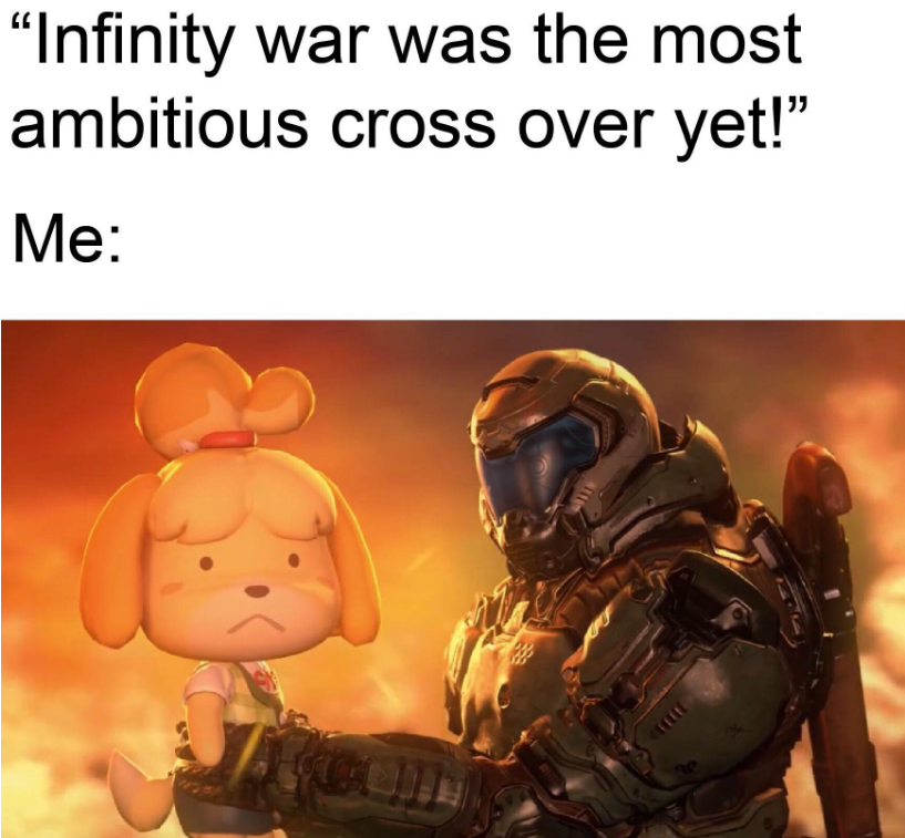Doomguy and isabelle6