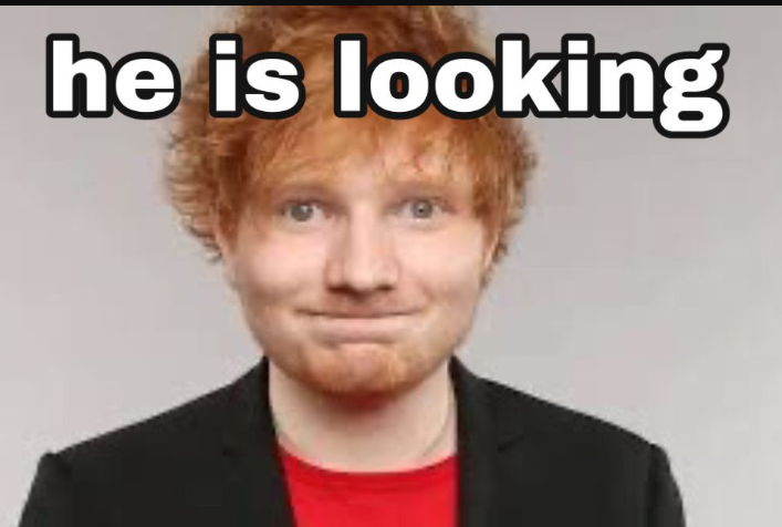 Ed sheerans eyes