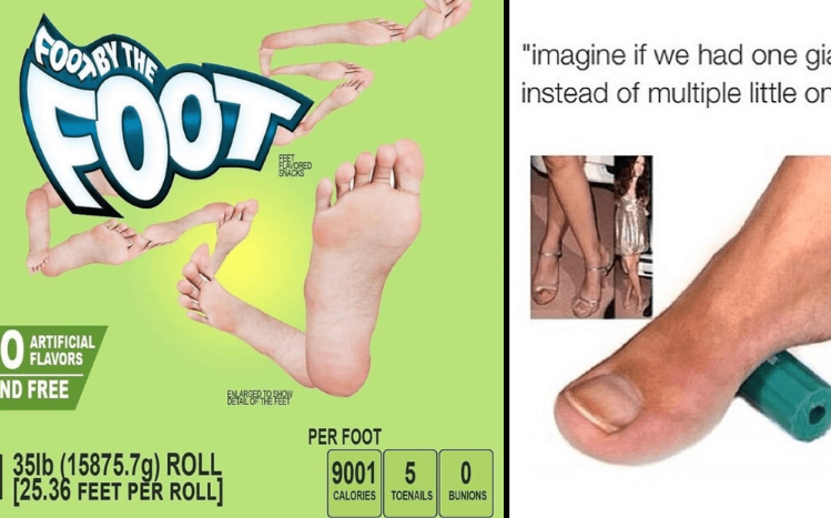 Feet pics meme2