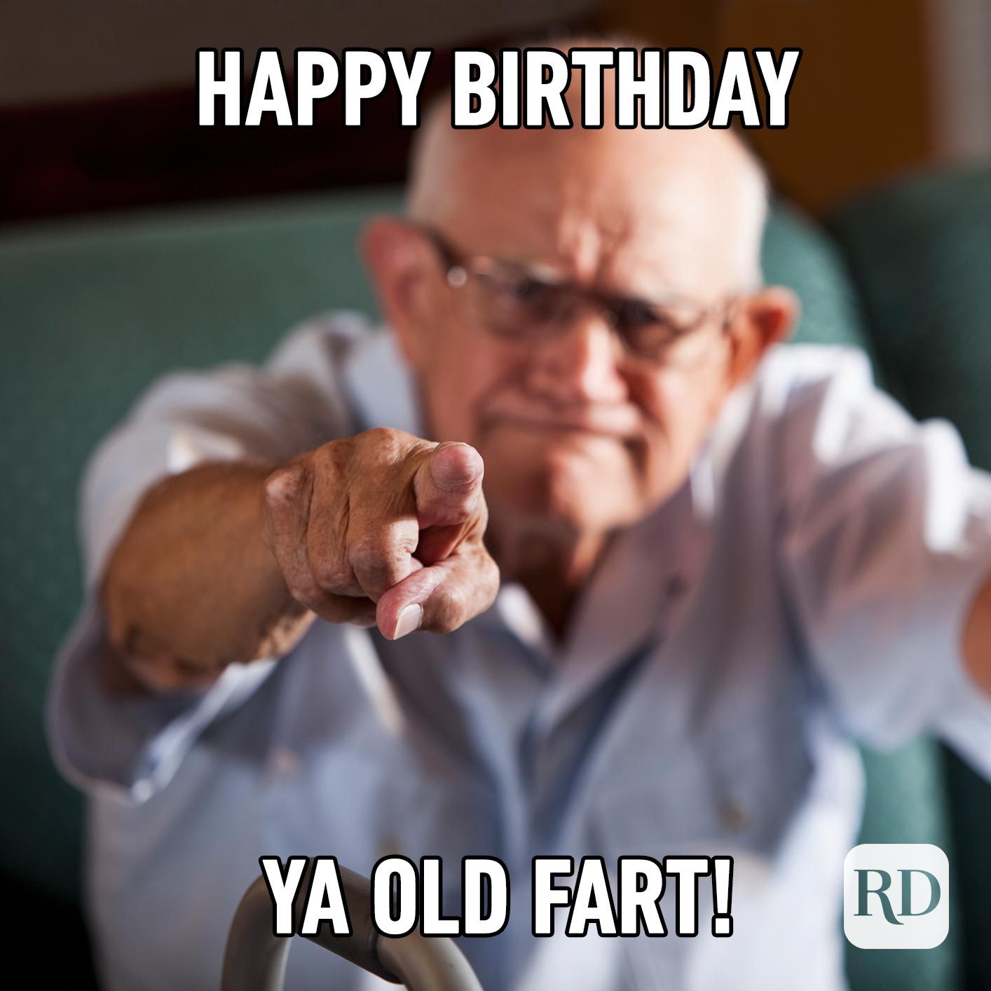 Happy birthday old man meme BirthdayMeme17