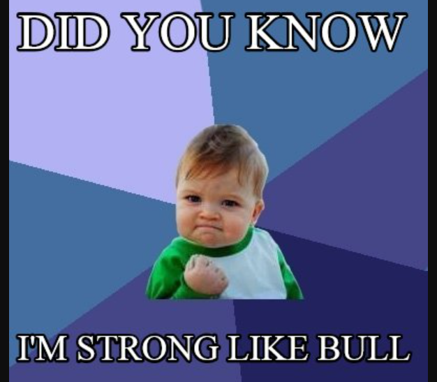 Strong like bull meme10