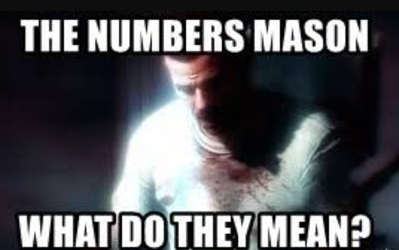 The numbers mason what do they mean8