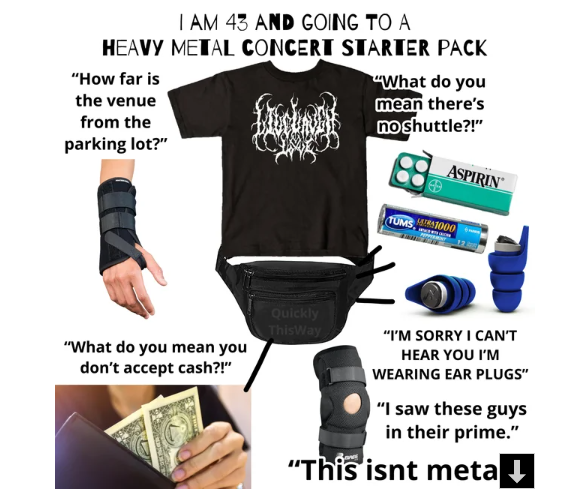 What to wear to heavy metal concert
