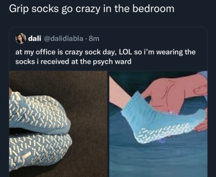 Grip socks meaning