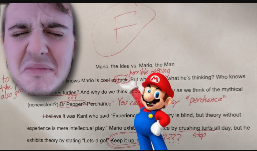 Mario the idea vs mario the man essay3