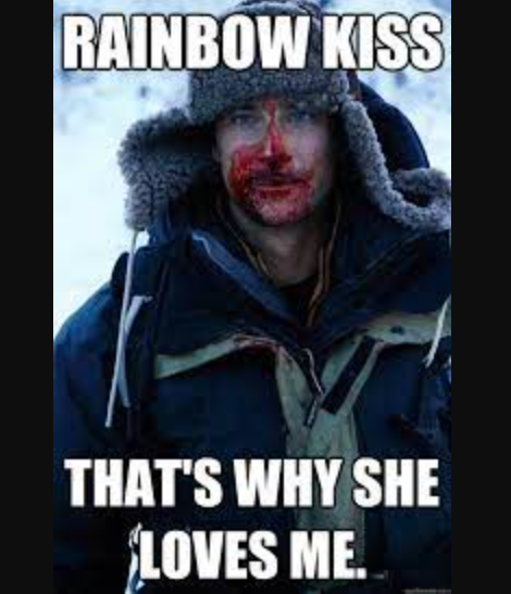 Rainbow kiss pictures1
