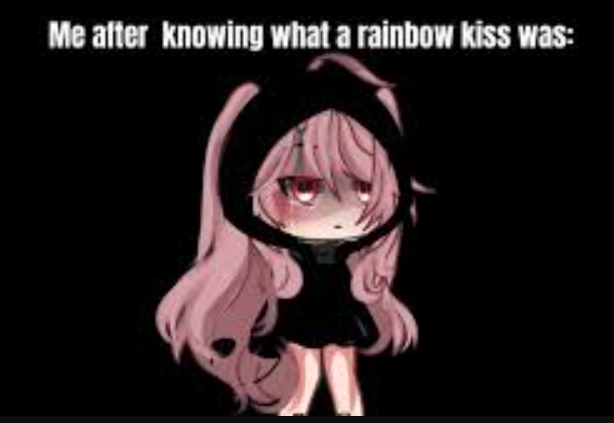 Rainbow kiss pictures6